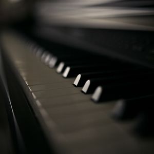 Preview wallpaper piano, keys, macro, focus