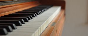 Preview wallpaper piano, keys, music, blur