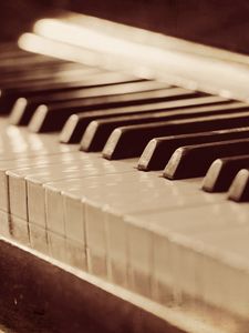 Preview wallpaper piano, music, background, style