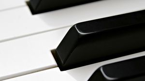Preview wallpaper piano, pianos, keyboards, white, black