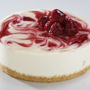 Preview wallpaper pie, raspberry, sweet, dessert, pattern, glaze