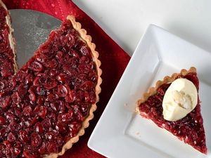 Preview wallpaper pie, sweet, batch, berry, cherry, piece