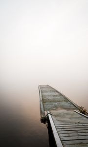 Preview wallpaper pier, boards, wooden, lake