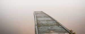 Preview wallpaper pier, boards, wooden, lake