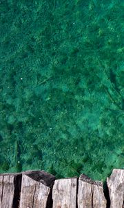 Preview wallpaper pier, sea, wooden
