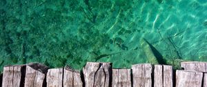 Preview wallpaper pier, sea, wooden