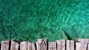 Preview wallpaper pier, sea, wooden