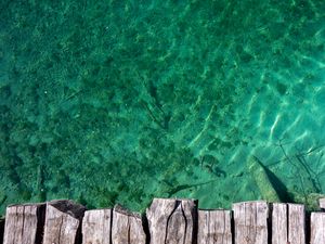 Preview wallpaper pier, sea, wooden