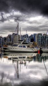 Preview wallpaper pier, yachts, boats, sea