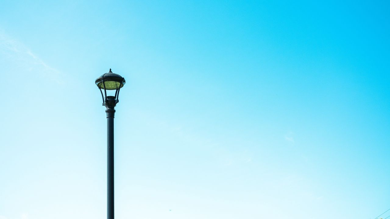 Wallpaper pillar, sky, minimalism