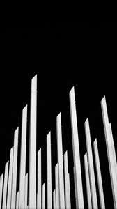 Preview wallpaper pillars, stripes, bw