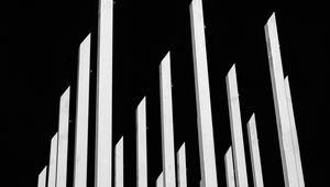 Preview wallpaper pillars, stripes, bw