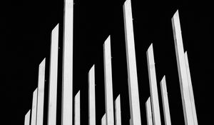 Preview wallpaper pillars, stripes, bw