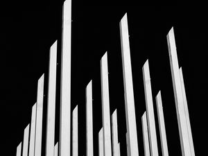 Preview wallpaper pillars, stripes, bw