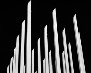 Preview wallpaper pillars, stripes, bw