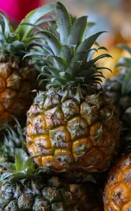 Preview wallpaper pineapple, fruit, market