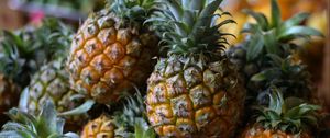 Preview wallpaper pineapple, fruit, market