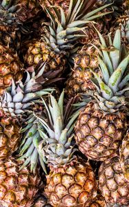 Preview wallpaper pineapple, fruit, ripe