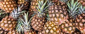 Preview wallpaper pineapple, fruit, ripe