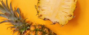 Preview wallpaper pineapple, fruit, yellow