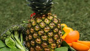 Preview wallpaper pineapple, fruits, vegetables, fresh