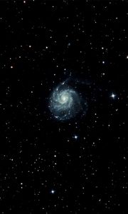 Preview wallpaper pinwheel galaxy, galaxy, stars, space