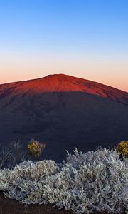 Preview wallpaper piton de la fournaise, volcano, sky