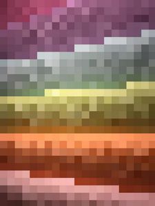 Preview wallpaper pixels, colorful, background, blur