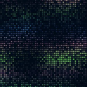 Preview wallpaper pixels, cubes, shapes, points, multicolored