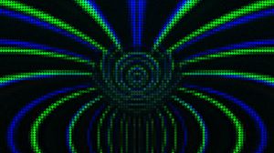 Preview wallpaper pixels, points, lines, multi-colored, green, blue