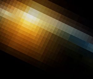 Preview wallpaper pixels, form, square, shadow, light