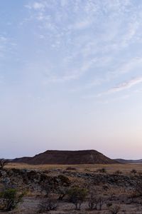 Preview wallpaper plain, desert, hill, landscape