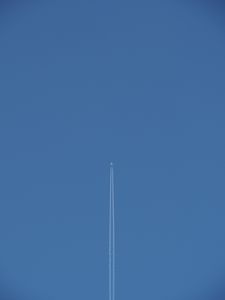 Preview wallpaper plane, sky, trace