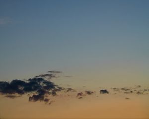 Preview wallpaper plane, trail, clouds, sky, twilight