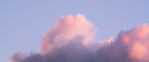 Preview wallpaper plane, trail, sky, cloud, minimalism