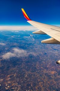 Preview wallpaper plane, wing, height, sky