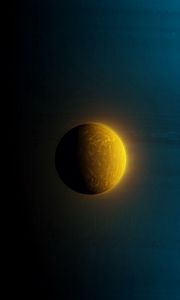 Preview wallpaper planet, ball, dark