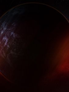 Preview wallpaper planet, explosion, space, universe