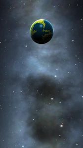Preview wallpaper planet, galaxy, nebula, star