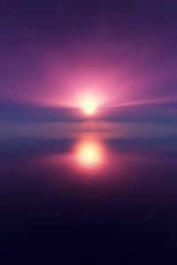 Preview wallpaper planet, light, bright, horizon