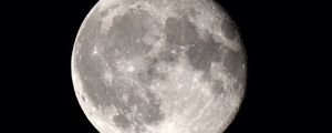 Preview wallpaper planet, moon, craters, space
