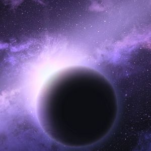 Preview wallpaper planet, shine, light, space