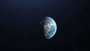 Preview wallpaper planet, space, day, night