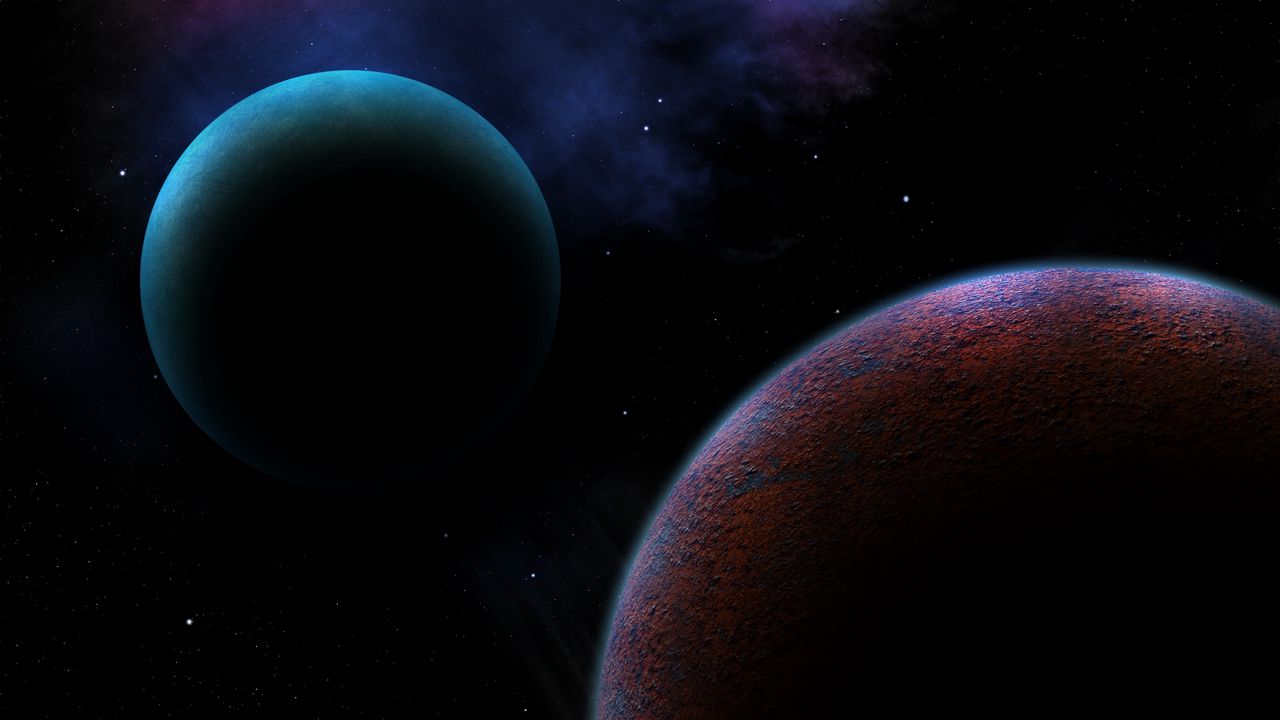 Wallpaper planet, space, sci-fi