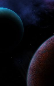 Preview wallpaper planet, space, sci-fi