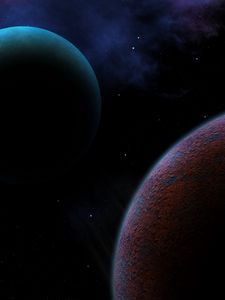 Preview wallpaper planet, space, sci-fi