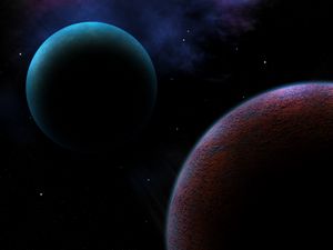 Preview wallpaper planet, space, sci-fi