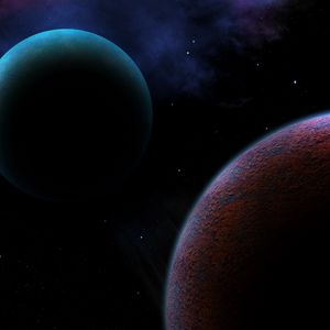 Preview wallpaper planet, space, sci-fi