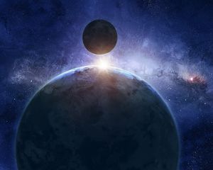 Preview wallpaper planet, space, sci-fi