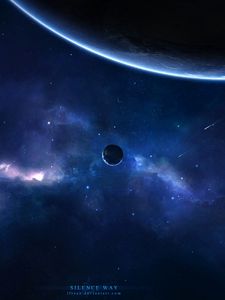 Preview wallpaper planet, space, stars, universe, galaxy